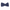 Kids Knit Bow Tie - Dark Blue/White Dot