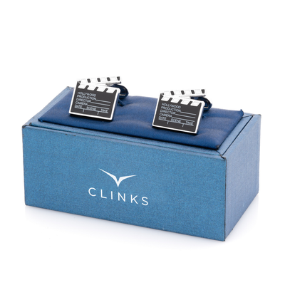 Hollywood Clapper Board Movie Cufflinks