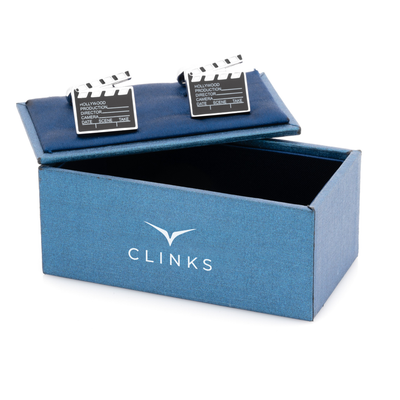 Hollywood Clapper Board Movie Cufflinks