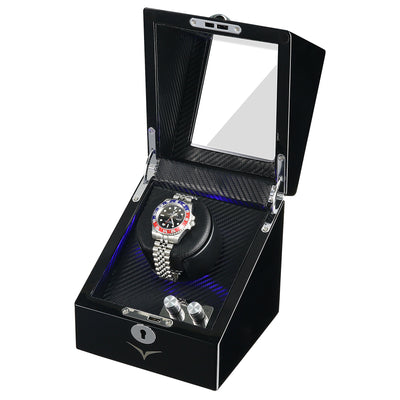 Waratah Watch Winder Box for 1 Watch in Black