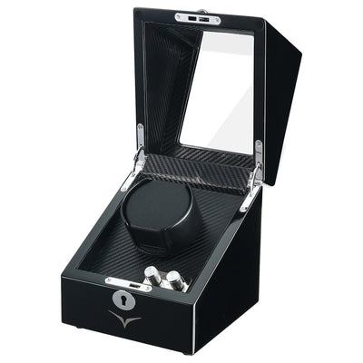 Waratah Watch Winder Box for 1 Watch in Black