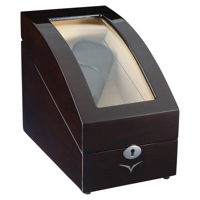 Avoca Watch Winder Box for 2 + 2 Watches in Mahogany