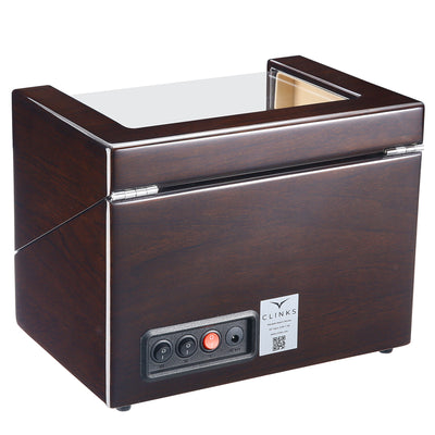 Waratah Mahogany Watch Winder Box for 2 Watches