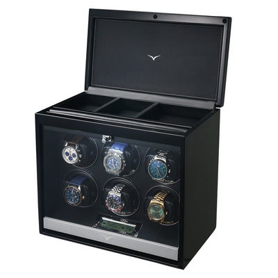 Vancouver Watch Winder for 6 Black