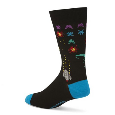 Mens Galaxy Invaders Sock