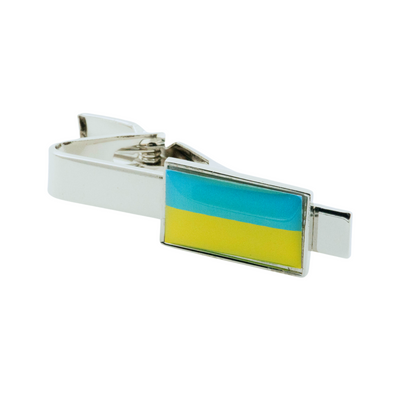 Flag of Ukraine Tie Clip