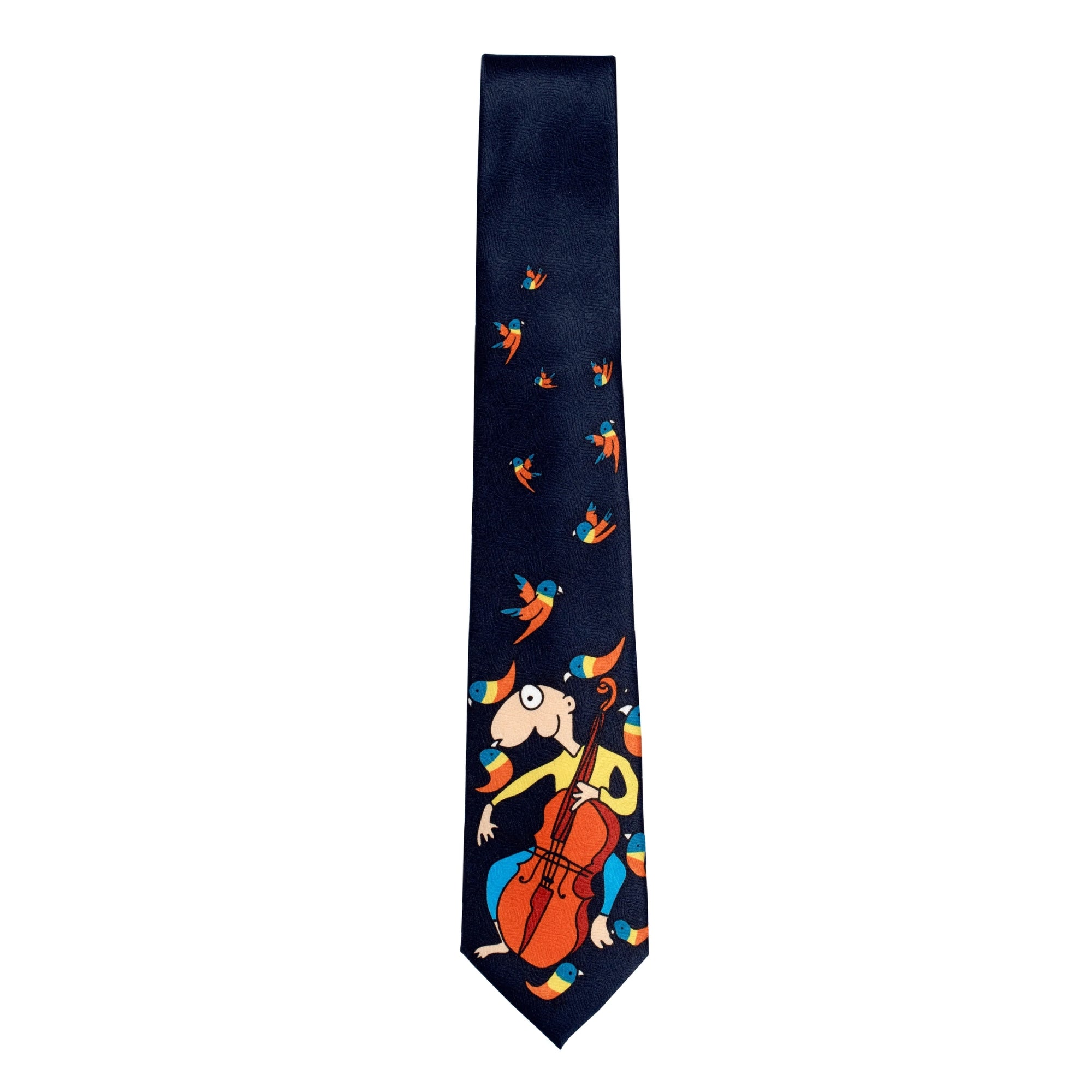 Bird Song Limited Edition Michael Leunig Tie