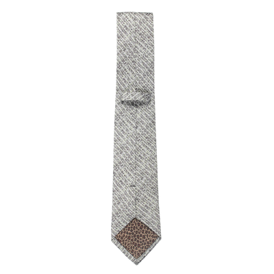 Silver Textured Tie