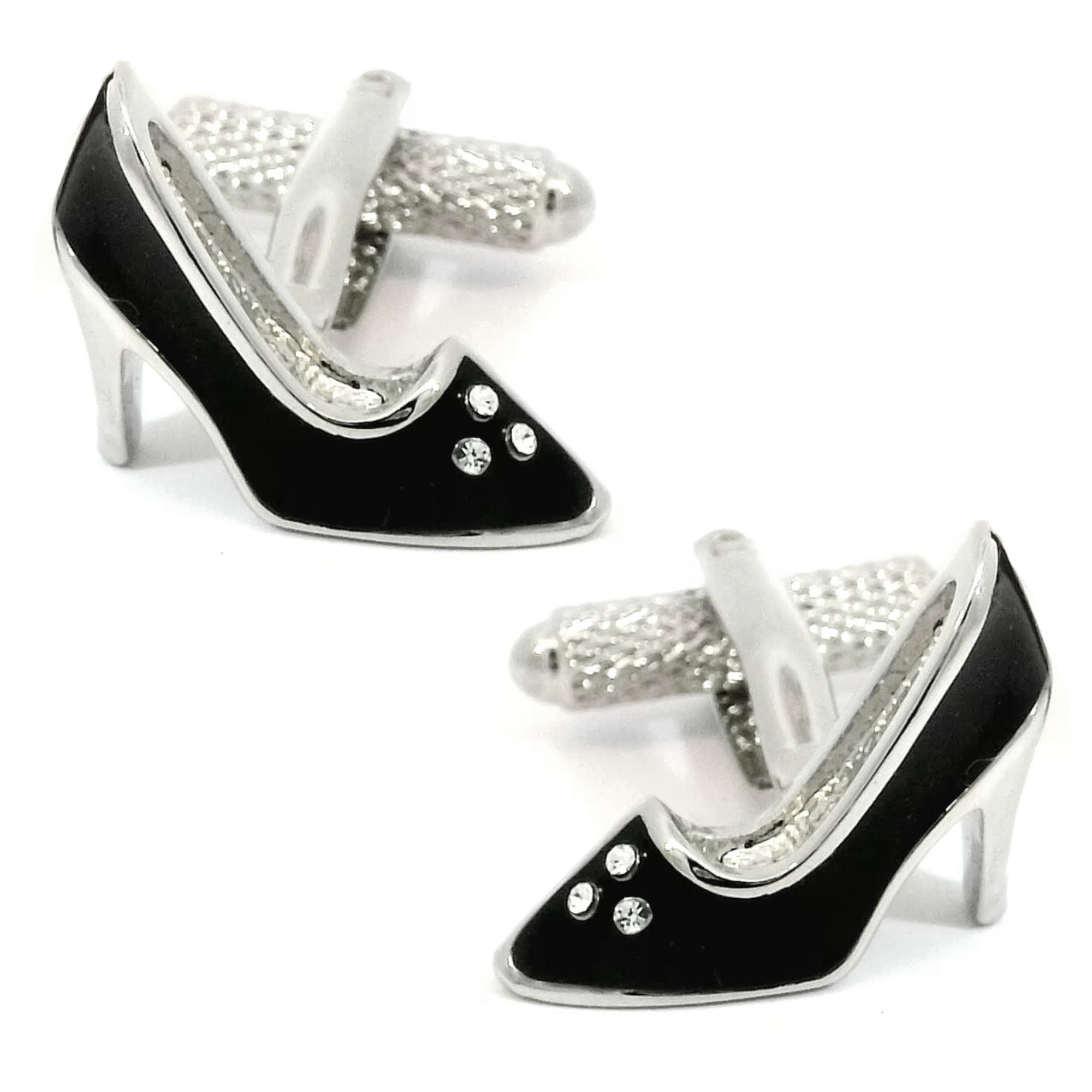 Black Shoe Cufflinks