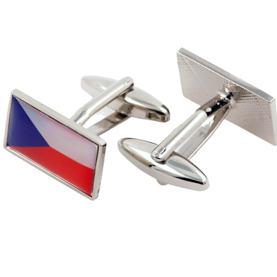 Flag of Czech Republic Cufflinks